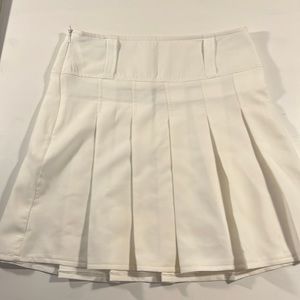 Shein | Shein White Tennis Skirt